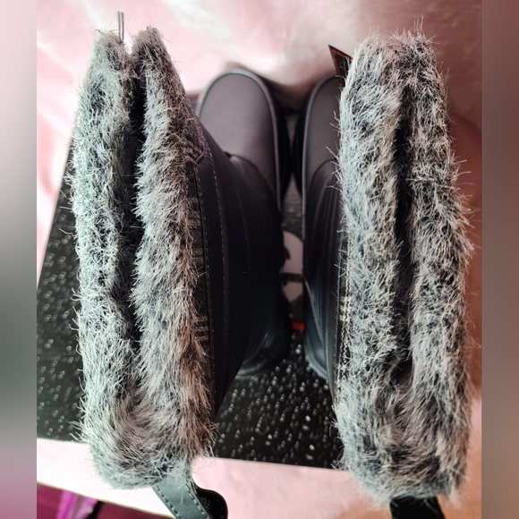 totes Lexi Women's Waterproof Snow Boots Pewter Size 7 - Picture 13 of 14